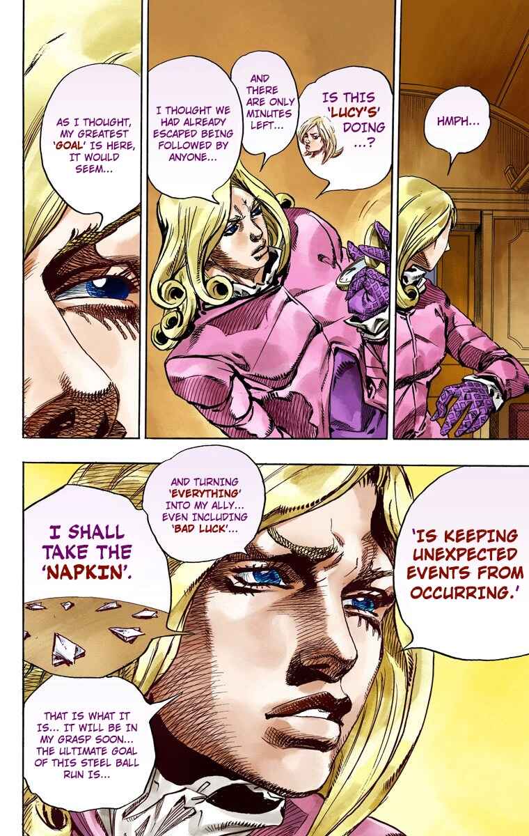 JoJo no Kimyou na Bouken: Part 7 - Steel Ball Run Color-ban Chapter 74 - Page 16