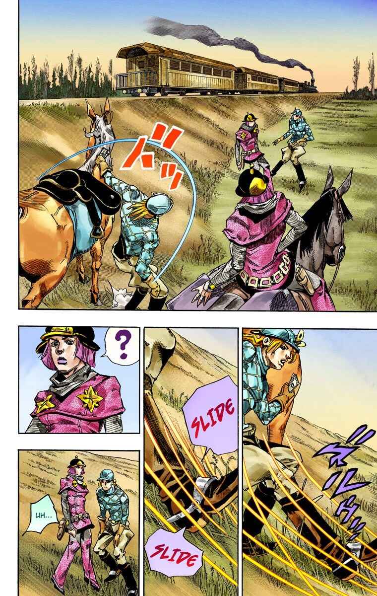 JoJo no Kimyou na Bouken: Part 7 - Steel Ball Run Color-ban Chapter 74 - Page 27