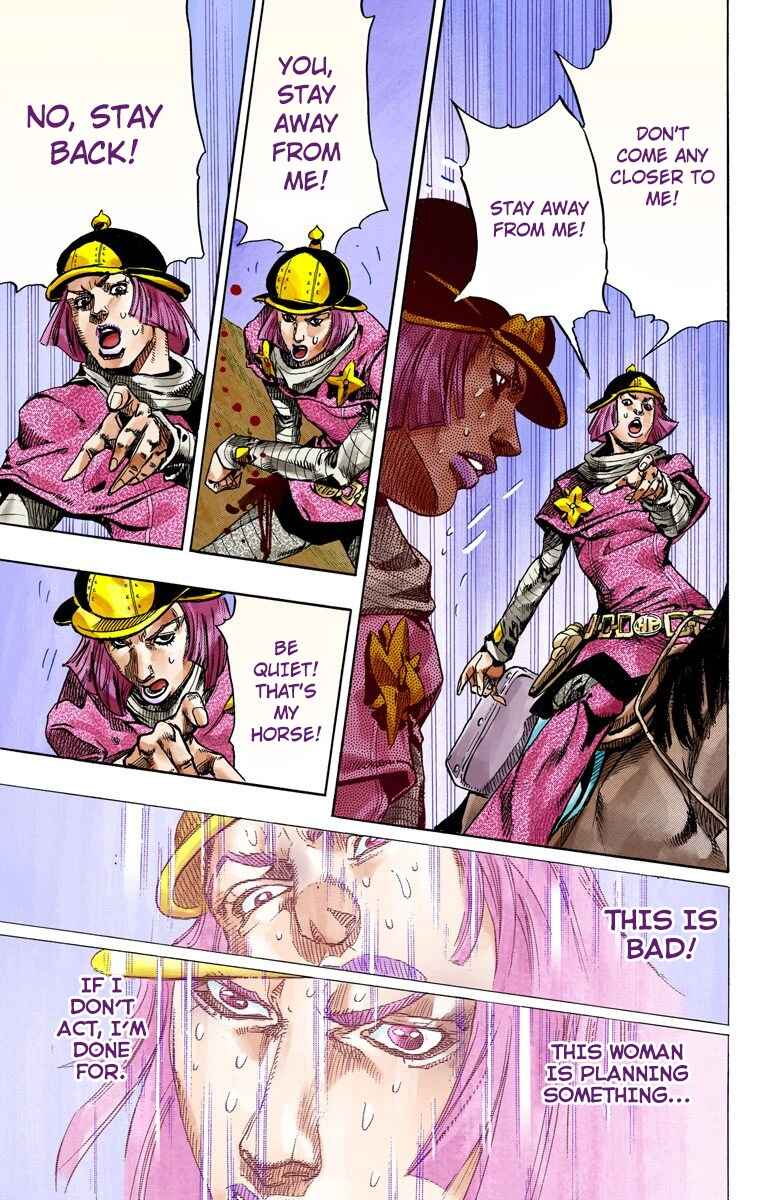 JoJo no Kimyou na Bouken: Part 7 - Steel Ball Run Color-ban Chapter 74 - Page 33