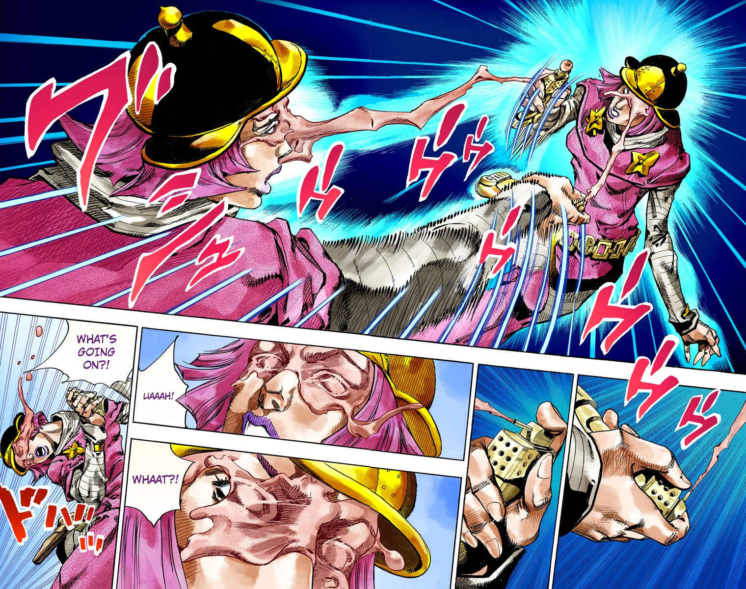 JoJo no Kimyou na Bouken: Part 7 - Steel Ball Run Color-ban Chapter 74 - Page 34