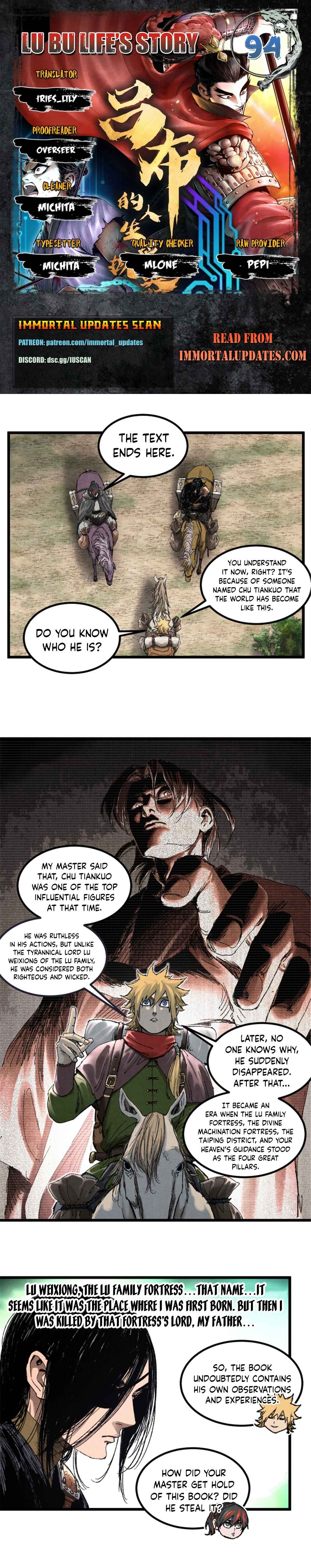 Lu Bu's Life Simulator Chapter 94 - Page 1