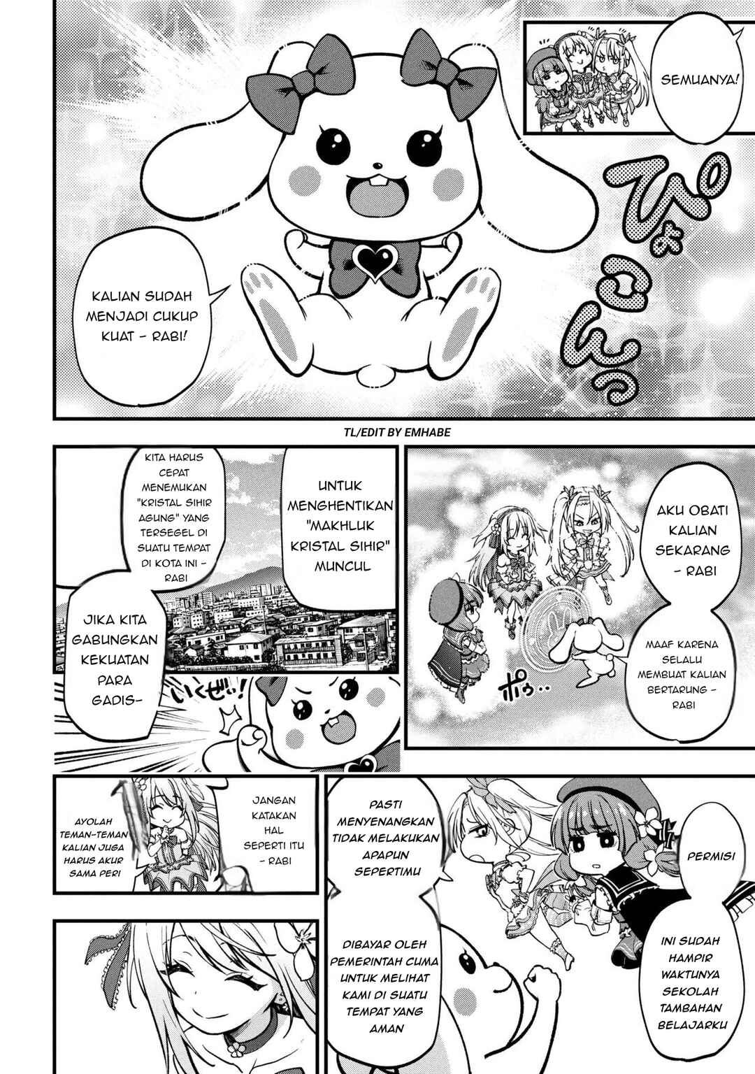 Isekai Mahou Shoujo Radical☆Haruna Chapter 1 - Page 10