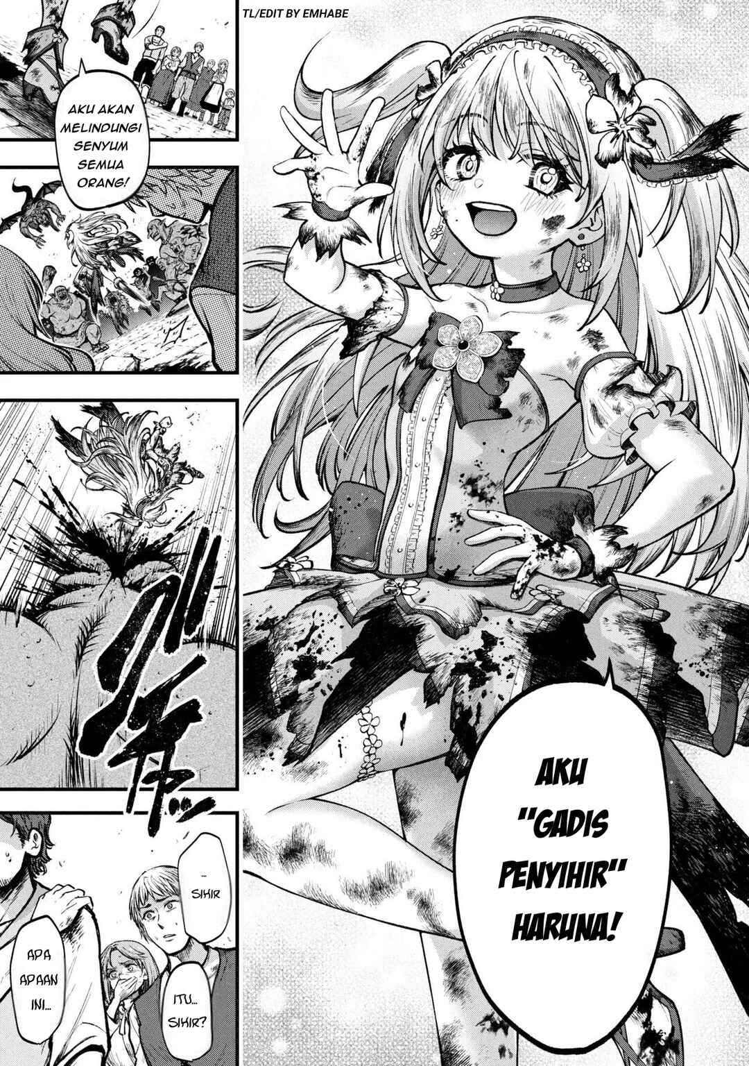 Isekai Mahou Shoujo Radical☆Haruna Chapter 1 - Page 46
