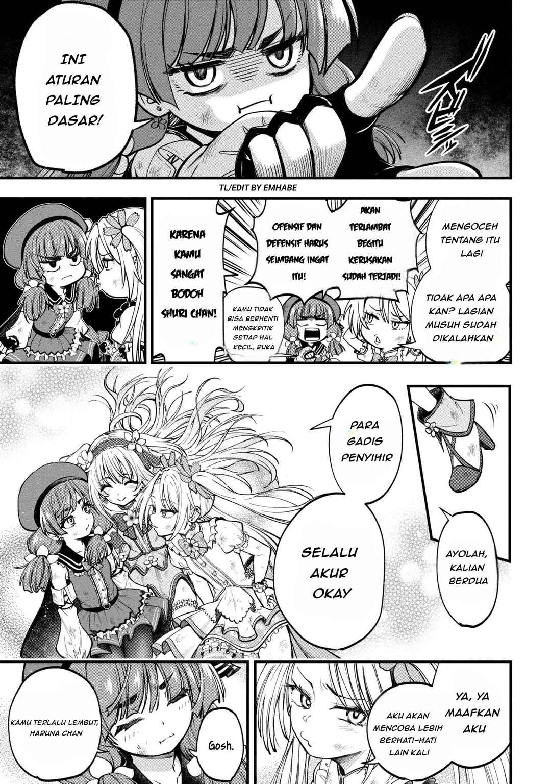 Isekai Mahou Shoujo Radical☆Haruna Chapter 1 - Page 9