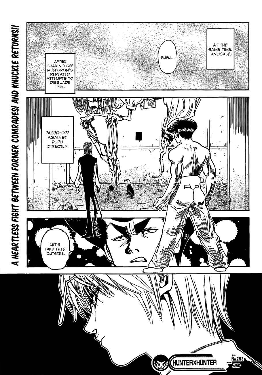 Hunter x Hunter Chapter 293 - Page 20