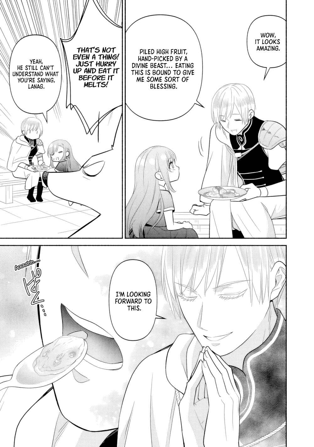 Tensei Youjo.: Shinjuu to Ouji to, Saikyou no Oji-san Youhei-dan no Naka de Ikiru Chapter 32 - Page 21