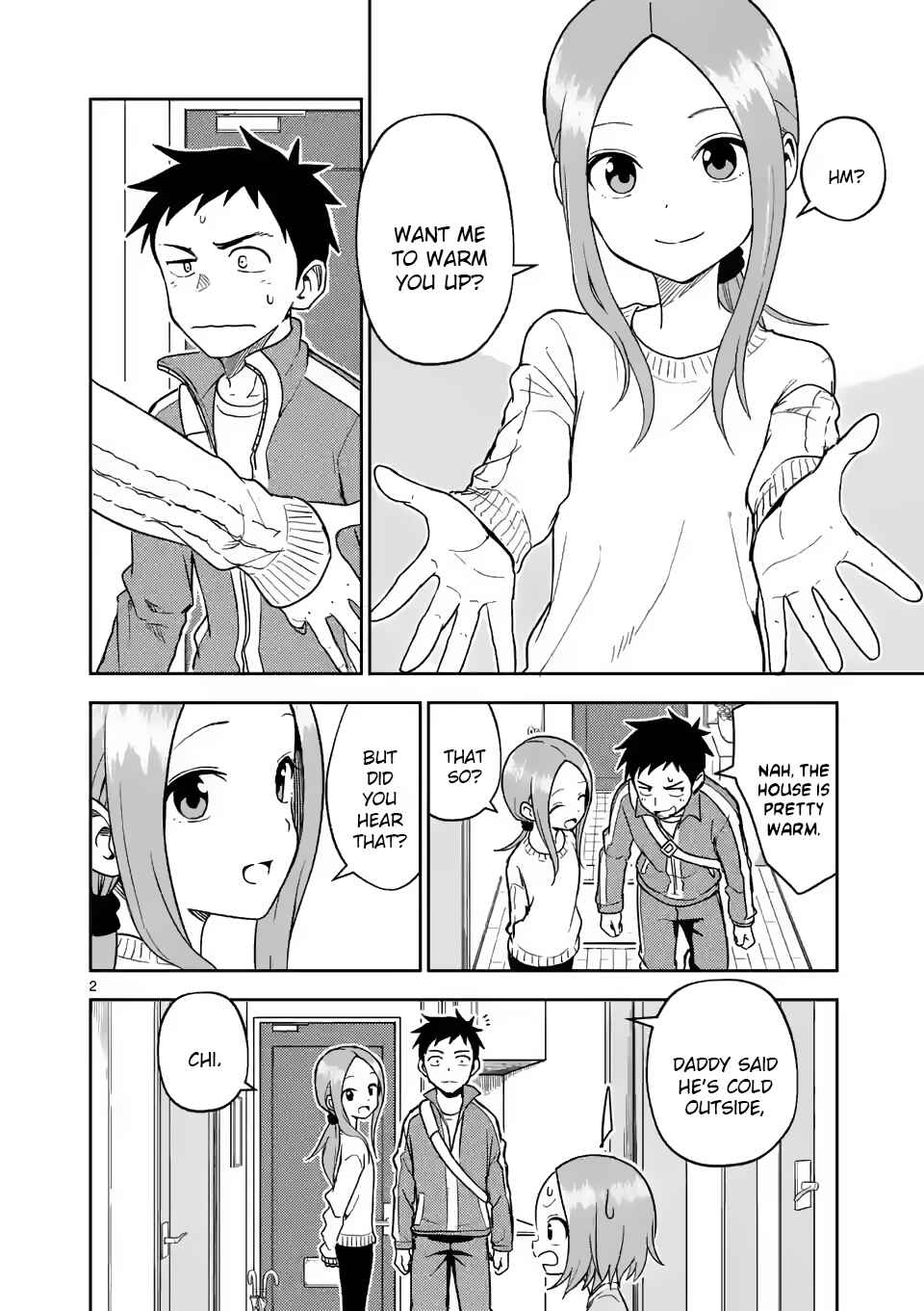 Karakai Jouzu no (Moto) Takagi-san Chapter 165 - Page 2