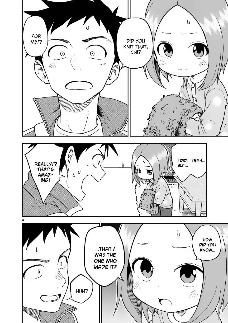 Karakai Jouzu no (Moto) Takagi-san Chapter 165 - Page 4