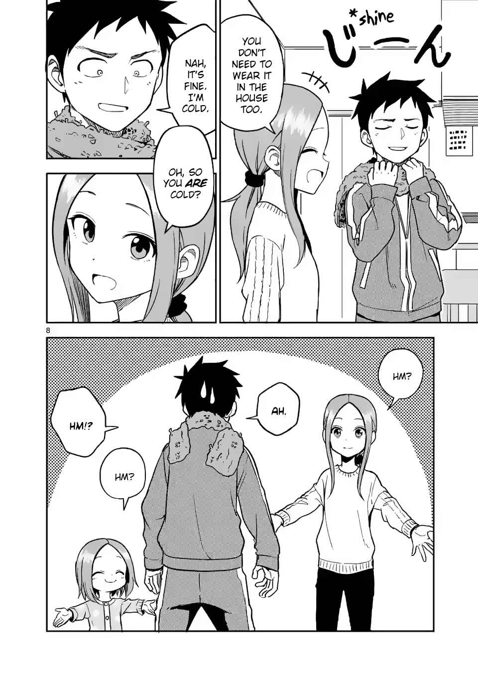 Karakai Jouzu no (Moto) Takagi-san Chapter 165 - Page 8