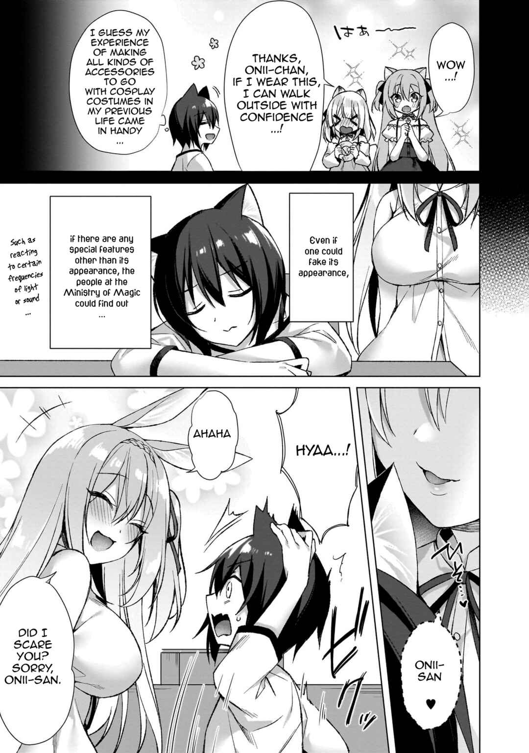 Boku no Risou no Isekai Seikatsu - Tensei shitara Kemomimi Musume darake no Sekai de Harem ni Chapter 5 - Page 5