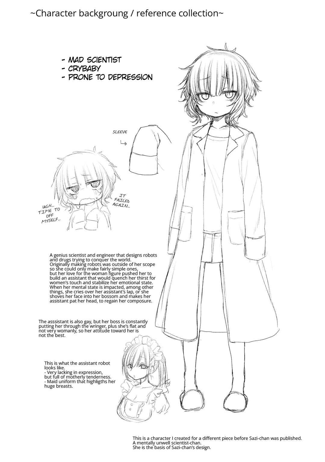 Sazi-chan no Yami Nikki Chapter 26.5 - Page 1