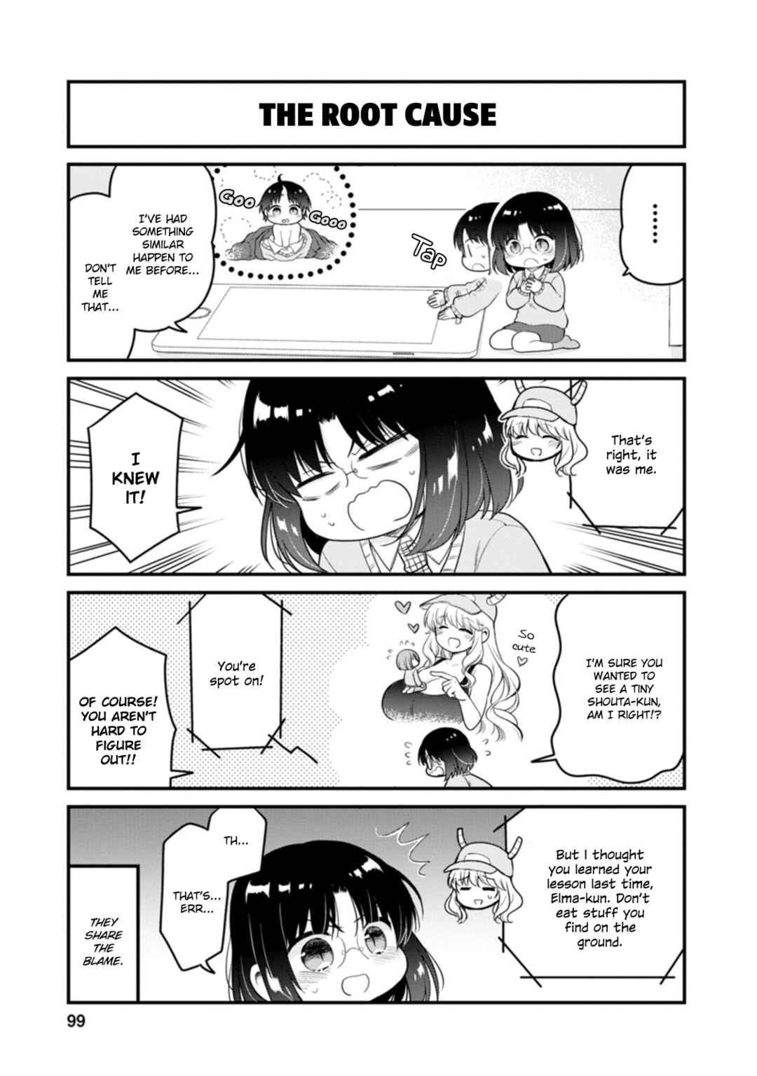 Kobayashi-san Chi no Maid Dragon - Elma OL Nikki Chapter 52 - Page 3