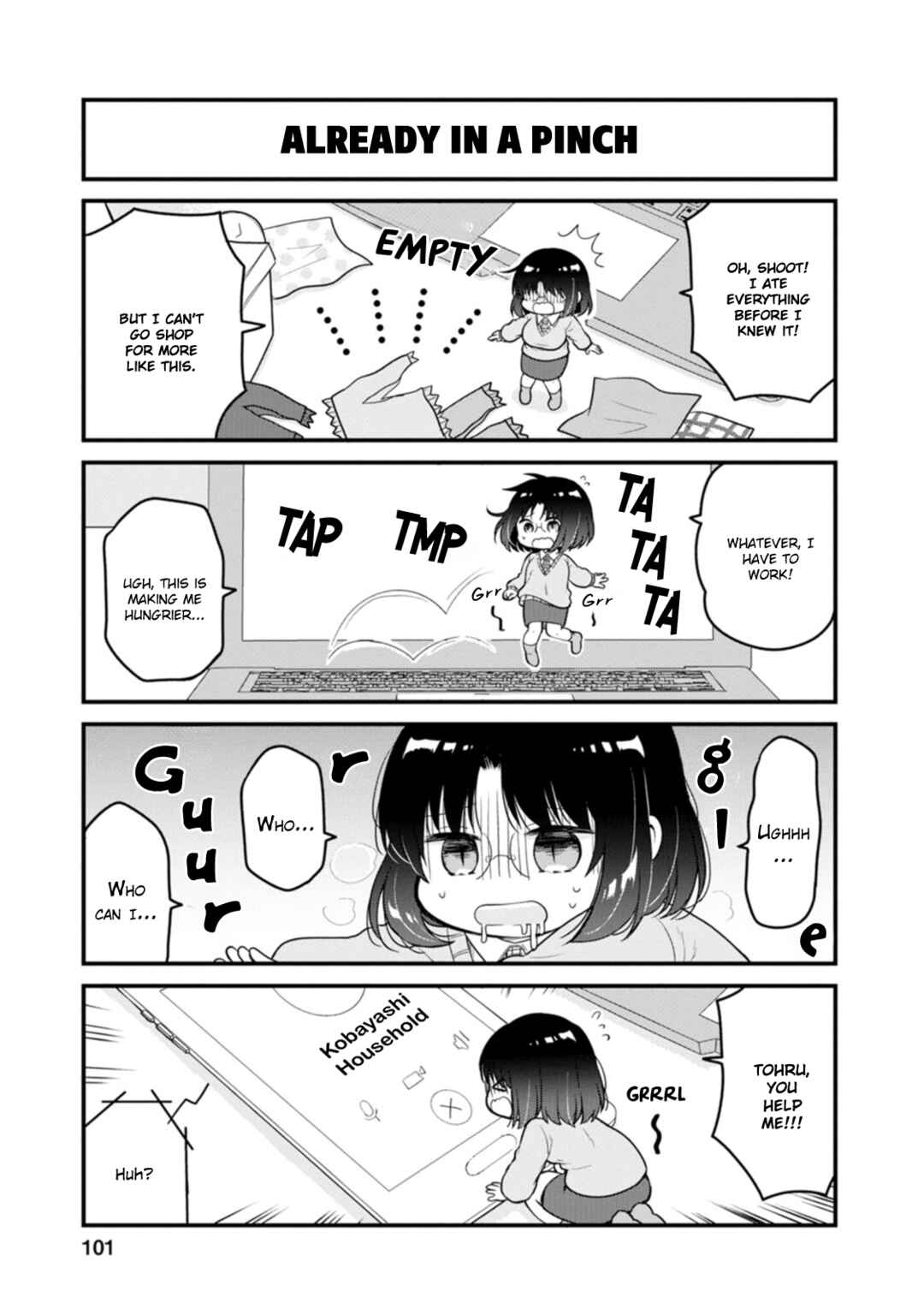 Kobayashi-san Chi no Maid Dragon - Elma OL Nikki Chapter 52 - Page 5