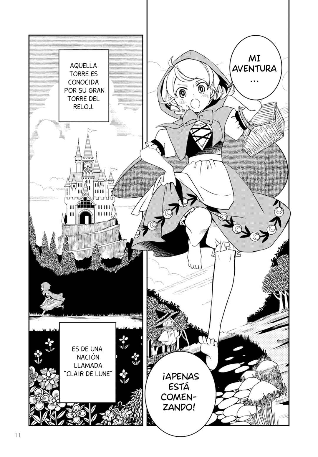 Akazukin, Tabi no Tochuu de Shitai to Deau. Chapter 1 - Page 8
