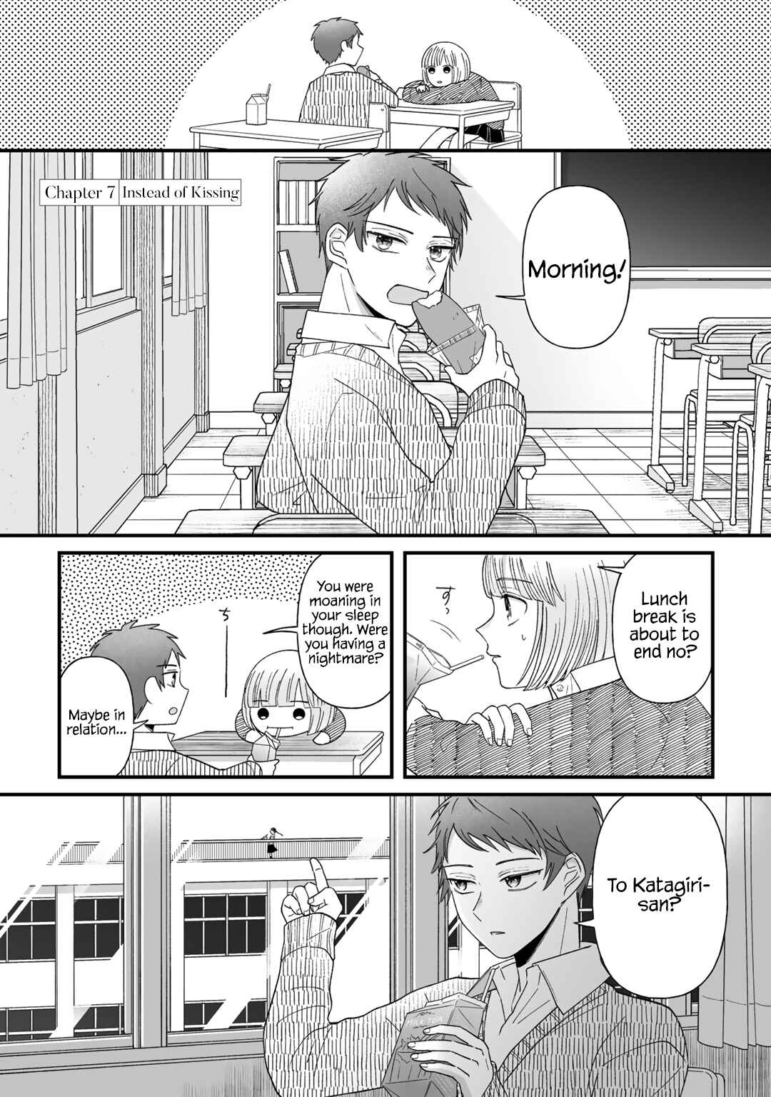 Yuri ni Hasamaru Otoko wa Shineba Ii!? Chapter 7 - Page 1