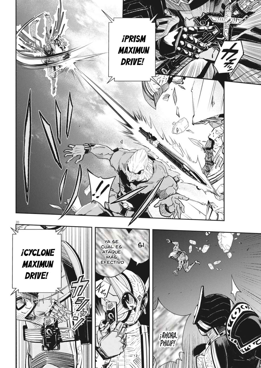 Kamen Rider W - Futo PI Chapter 167 - Page 20