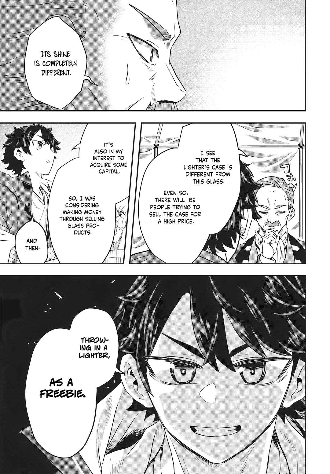 Muteki Shounin no Isekai Nariagari Monogatari ~Gendai no Seihin wo Jizai ni Toriyoseru Sukiru ga Aru Node Isekai de wa Rakushoudesu~ Chapter 2 - Page 27