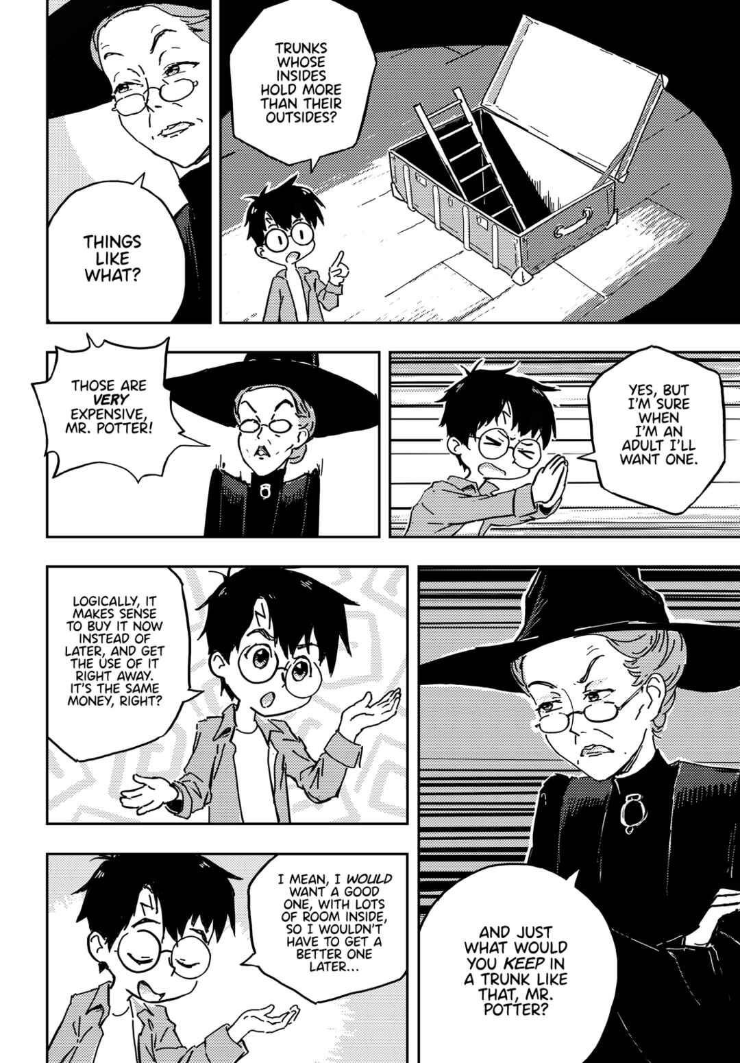 Harry Potter and the Methods of Rationality Chapter 4 - Page 12