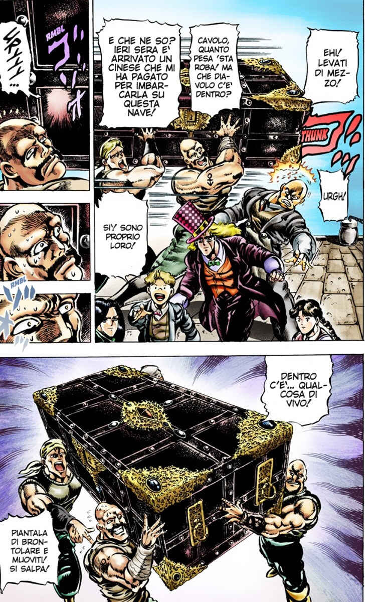 JoJo no Kimyou na Bouken: Part 1 - Phantom Blood Color-ban Chapter 41 - Page 20