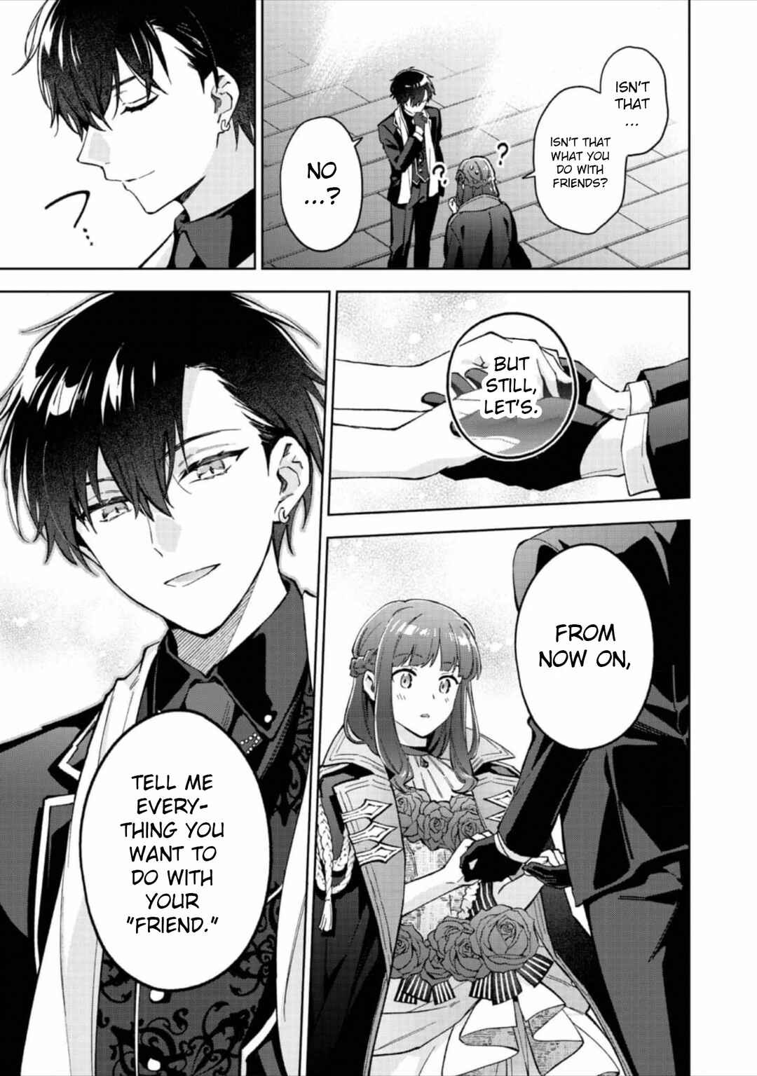 Akutou Ikka no Mana Musume, Tensei Saki mo Otome Game no Gokudou Reijou deshita Chapter 14 - Page 11