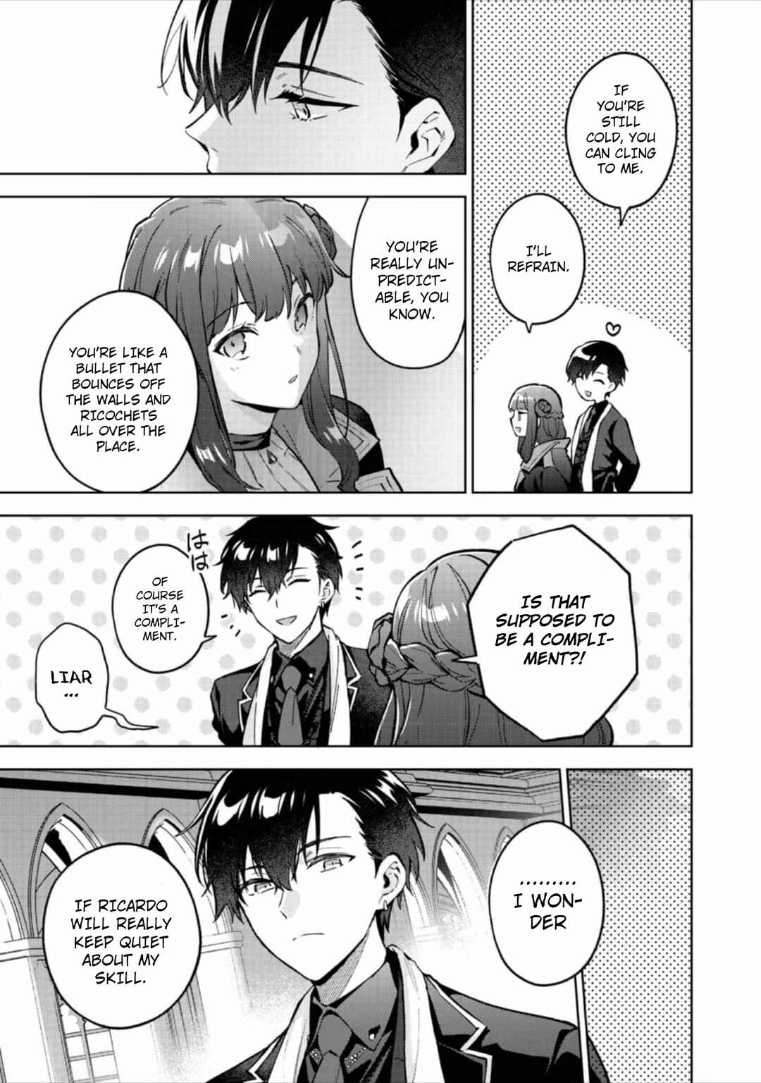 Akutou Ikka no Mana Musume, Tensei Saki mo Otome Game no Gokudou Reijou deshita Chapter 14 - Page 3