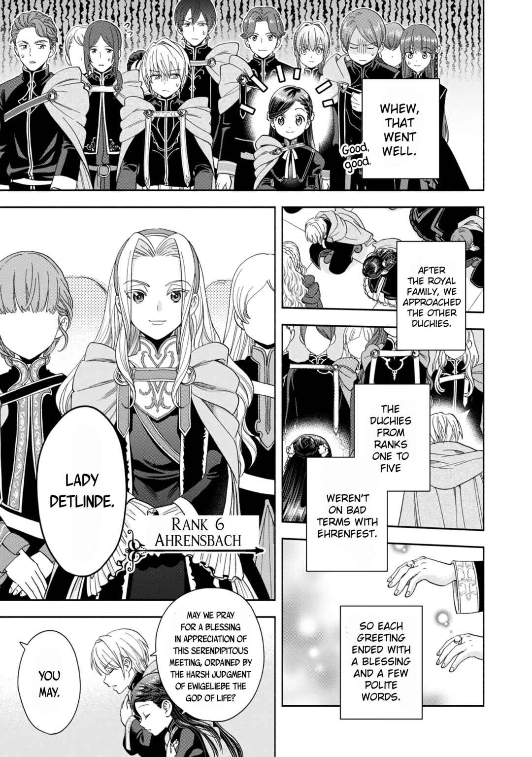 Honzuki no Gekokujou: Shisho ni Naru tame ni wa Shudan o Erandeiraremasen—Dai-4 Bu: Kizokuin no Toshokan o Sukuitai! Chapter 6 - Page 11