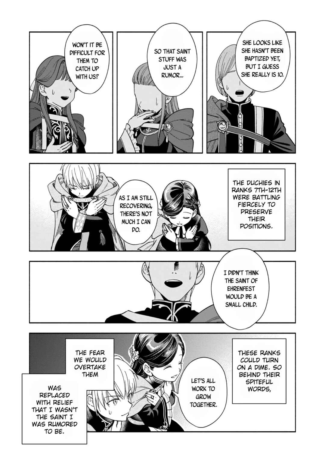 Honzuki no Gekokujou: Shisho ni Naru tame ni wa Shudan o Erandeiraremasen—Dai-4 Bu: Kizokuin no Toshokan o Sukuitai! Chapter 6 - Page 15