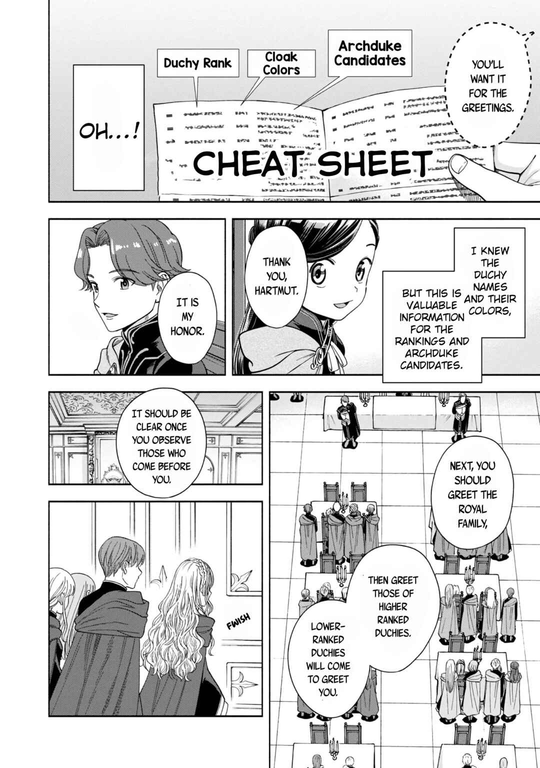 Honzuki no Gekokujou: Shisho ni Naru tame ni wa Shudan o Erandeiraremasen—Dai-4 Bu: Kizokuin no Toshokan o Sukuitai! Chapter 6 - Page 2