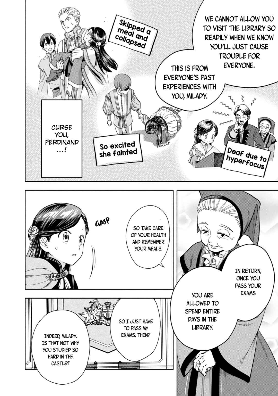 Honzuki no Gekokujou: Shisho ni Naru tame ni wa Shudan o Erandeiraremasen—Dai-4 Bu: Kizokuin no Toshokan o Sukuitai! Chapter 6 - Page 28