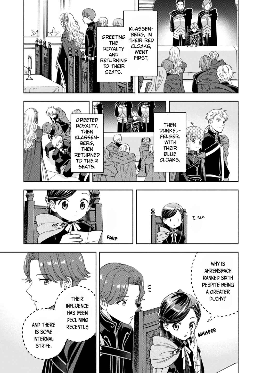 Honzuki no Gekokujou: Shisho ni Naru tame ni wa Shudan o Erandeiraremasen—Dai-4 Bu: Kizokuin no Toshokan o Sukuitai! Chapter 6 - Page 3