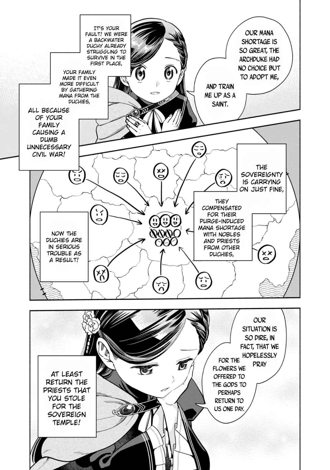 Honzuki no Gekokujou: Shisho ni Naru tame ni wa Shudan o Erandeiraremasen—Dai-4 Bu: Kizokuin no Toshokan o Sukuitai! Chapter 6 - Page 9