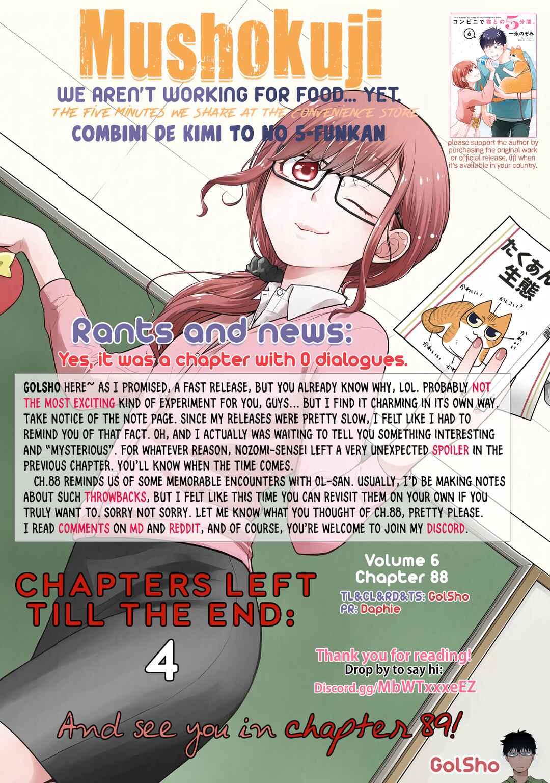 Combini de Kimi to no 5-funkan. Chapter 88 - Page 10