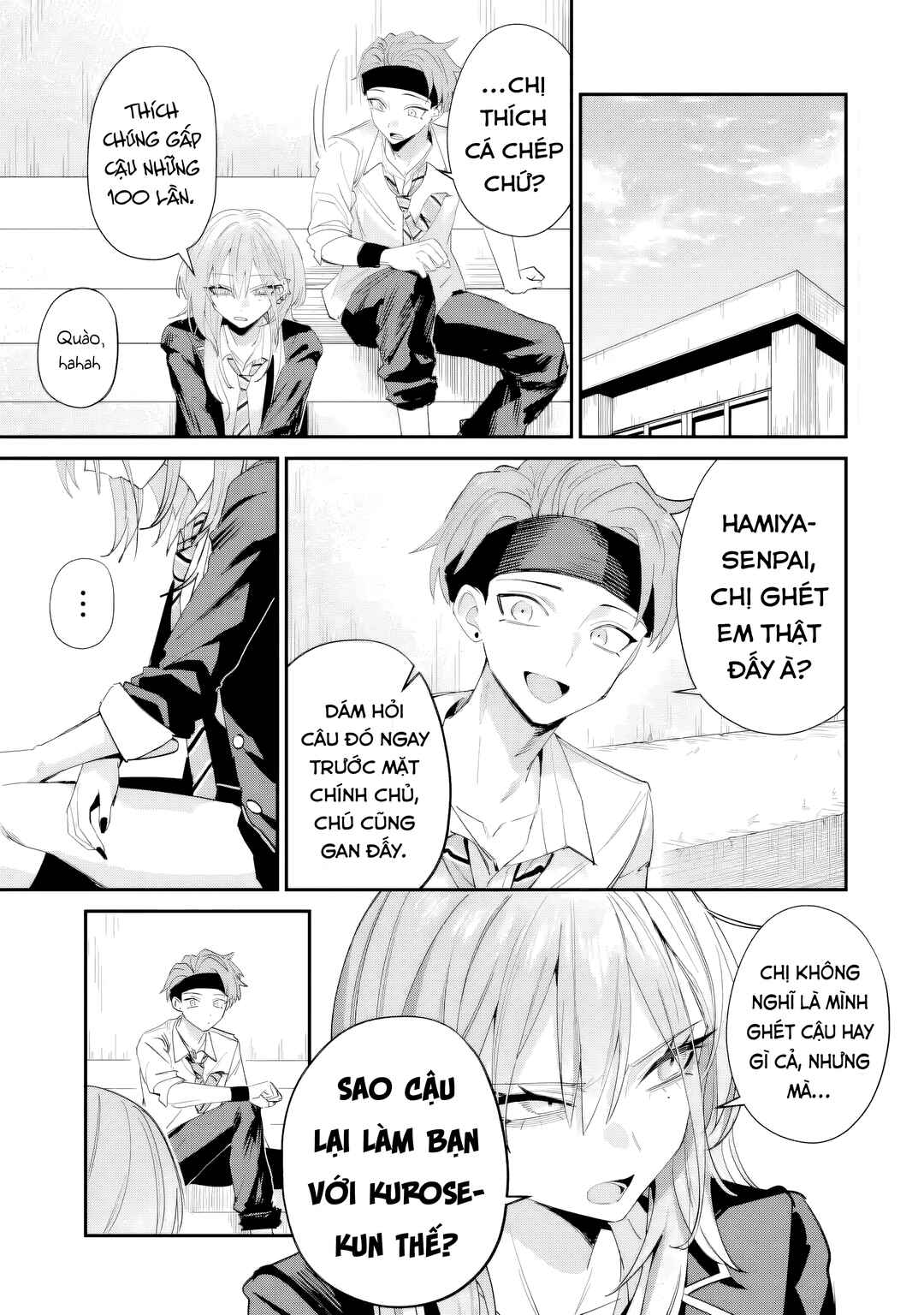 Haimiya-senpai wa Kowakute Kawaii Chapter 17 - Page 8