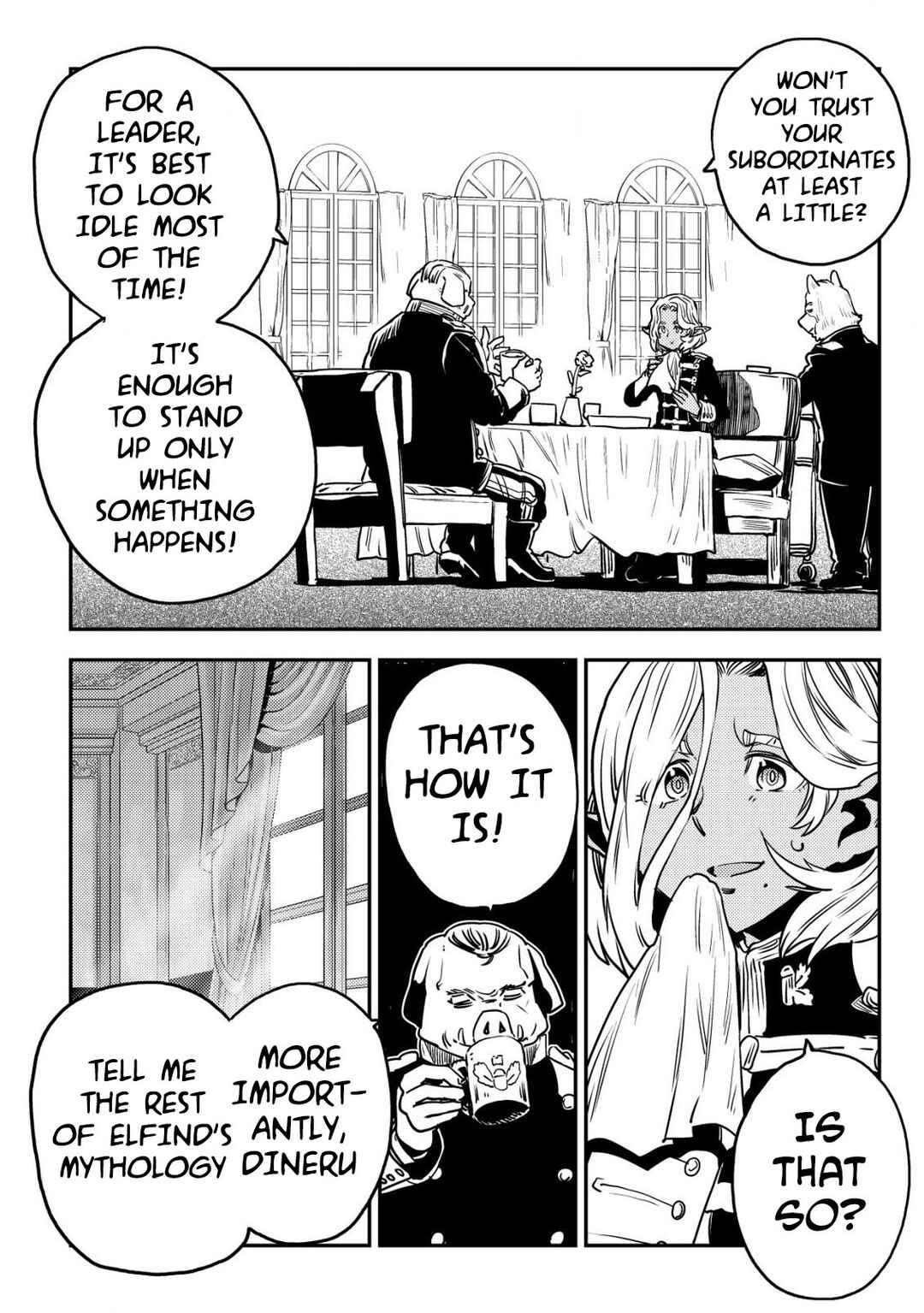 Orcsen Oukokushi ~Yaban na Orc no Kuni wa, Ikanishite Heiwa na Elf no Kuni wo Yakiharau ni Itatta ka~ Chapter 7 - Page 21