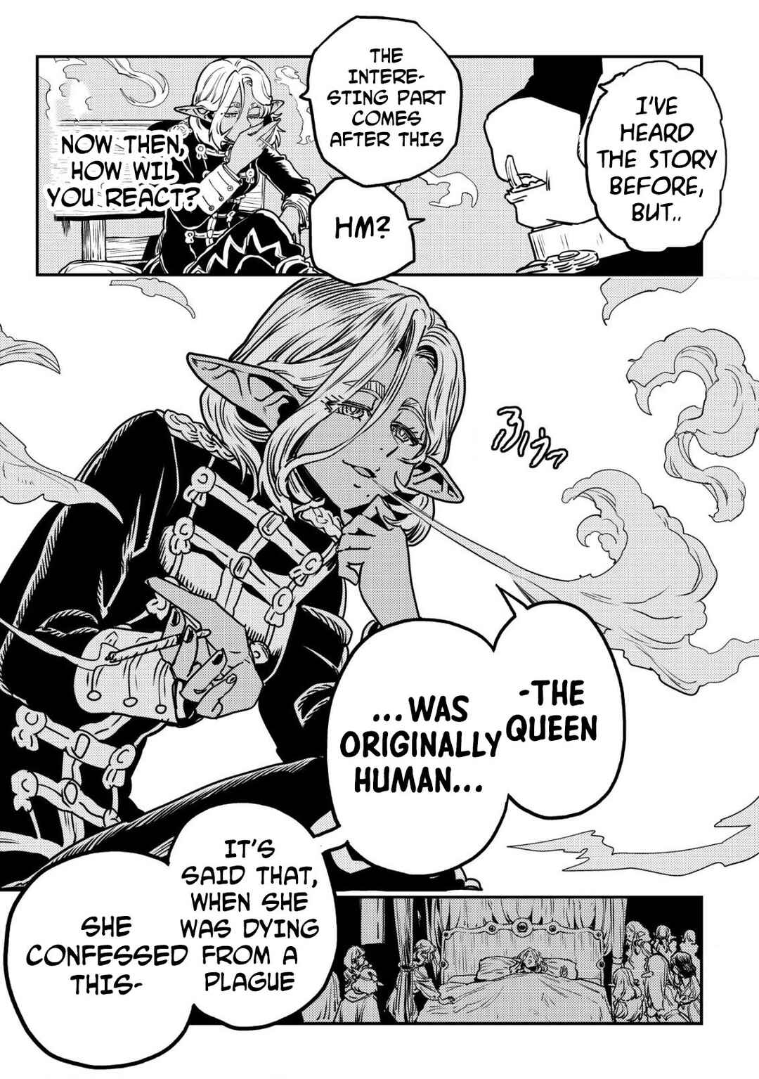 Orcsen Oukokushi ~Yaban na Orc no Kuni wa, Ikanishite Heiwa na Elf no Kuni wo Yakiharau ni Itatta ka~ Chapter 7 - Page 34