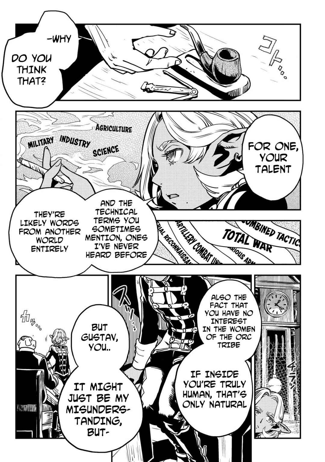 Orcsen Oukokushi ~Yaban na Orc no Kuni wa, Ikanishite Heiwa na Elf no Kuni wo Yakiharau ni Itatta ka~ Chapter 7 - Page 38