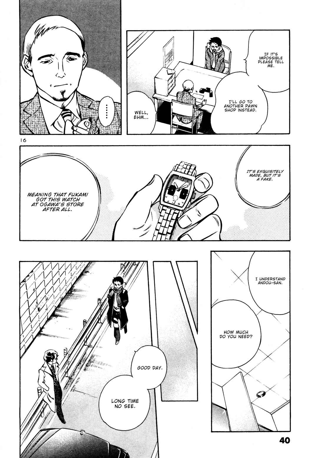Kurosagi: The Black Swindler Chapter 154 - Page 16