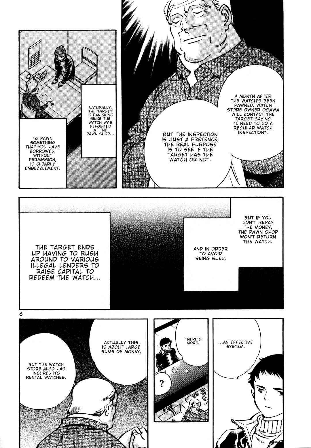 Kurosagi: The Black Swindler Chapter 154 - Page 6