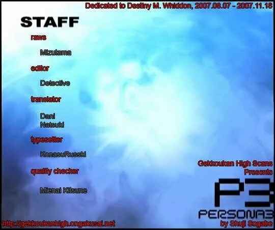 Persona 3 Chapter 8 - Page 2