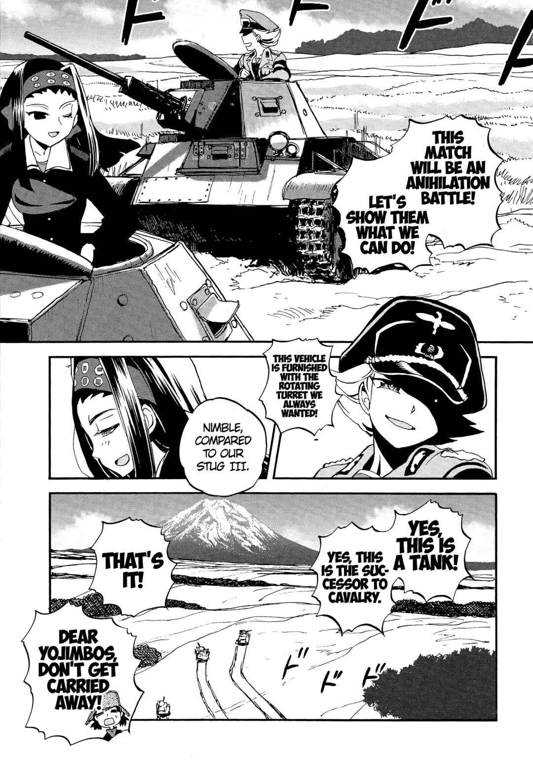 Girls und Panzer: Ribbon no Musha Chapter 31 - Page 13