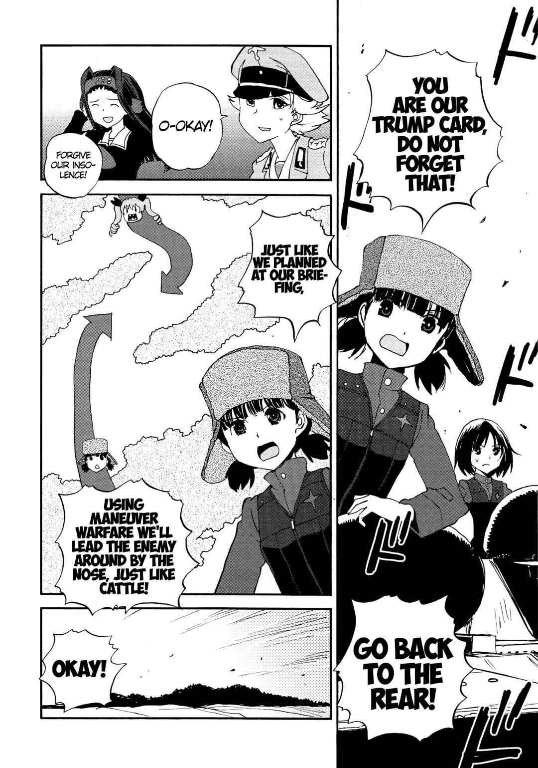 Girls und Panzer: Ribbon no Musha Chapter 31 - Page 14