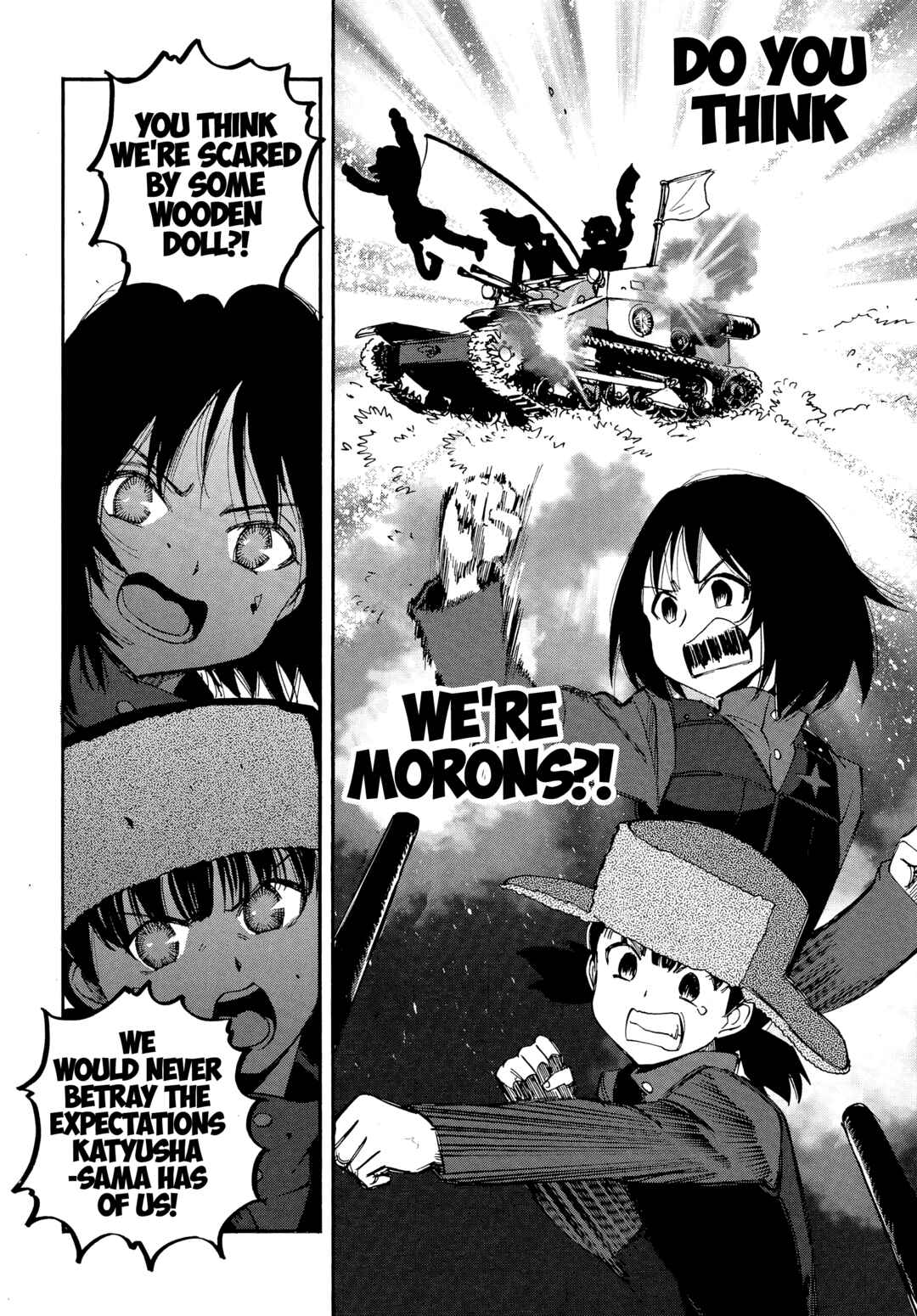 Girls und Panzer: Ribbon no Musha Chapter 31 - Page 34