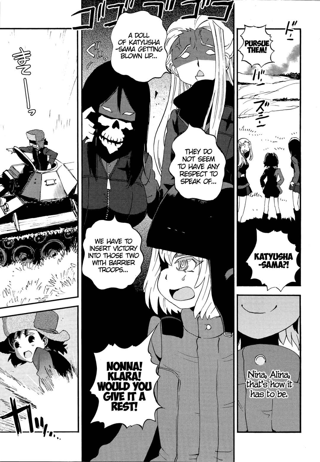 Girls und Panzer: Ribbon no Musha Chapter 31 - Page 35