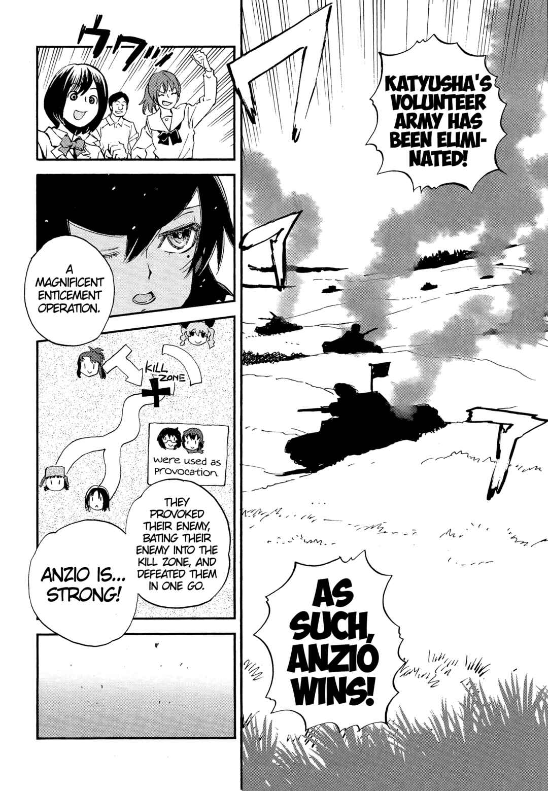Girls und Panzer: Ribbon no Musha Chapter 31 - Page 38