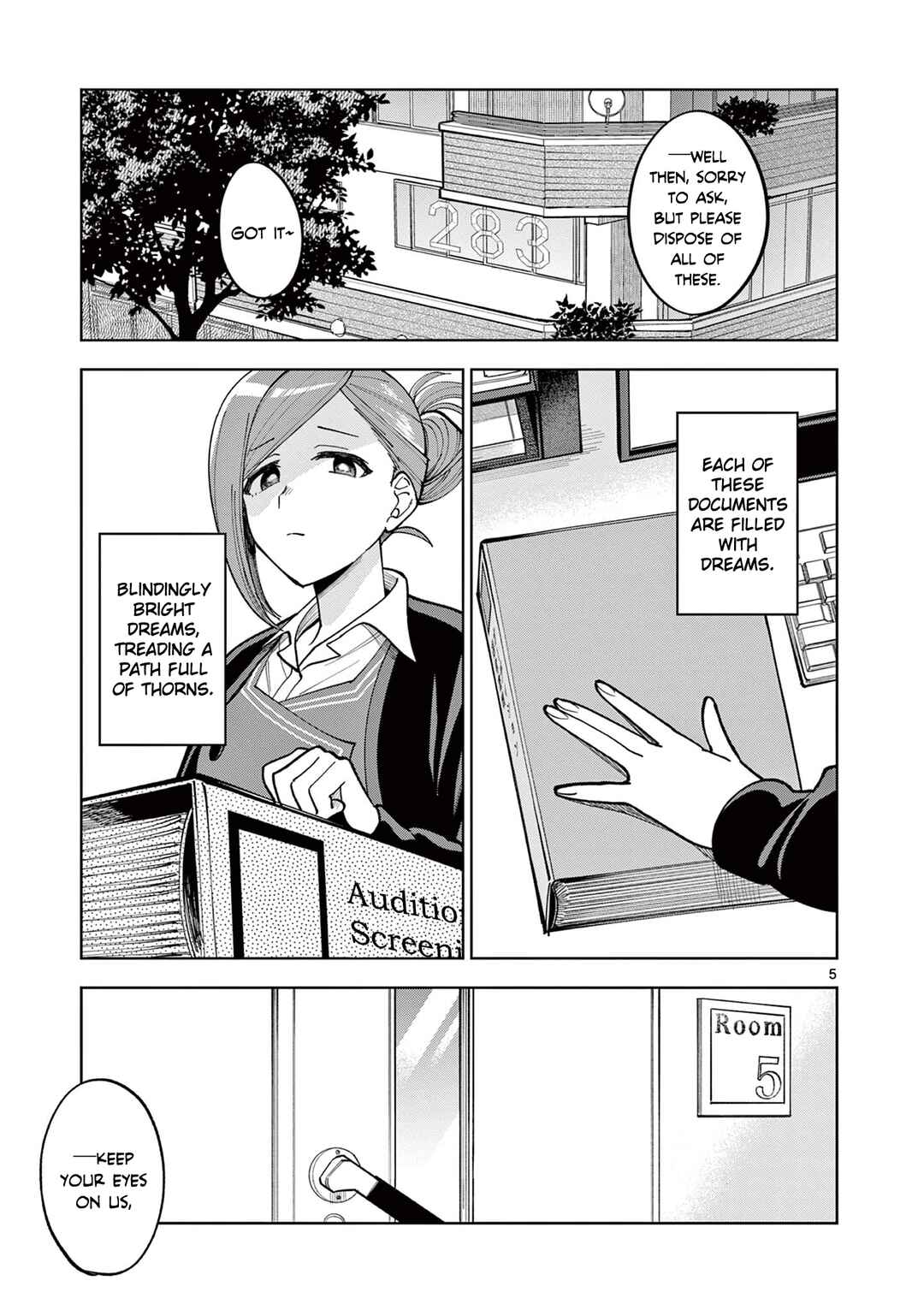 THE iDOLM@STER: Shiny Colors - Hazuki's Shinography Chapter 4.1 - Page 4