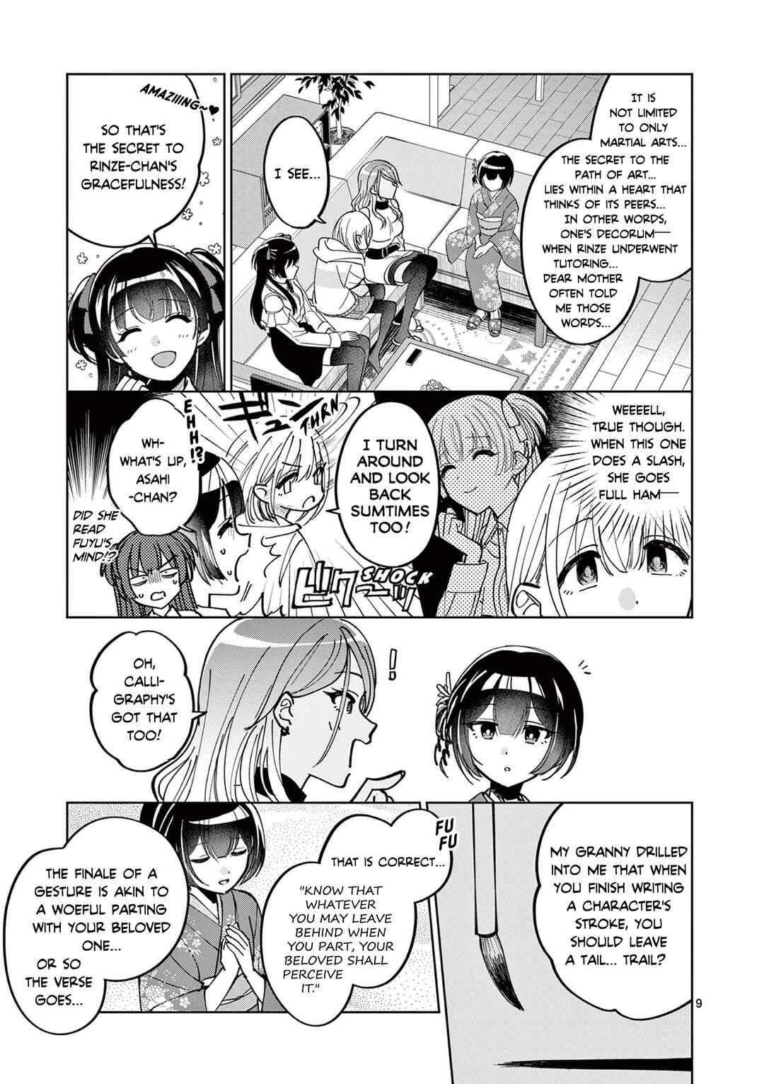 THE iDOLM@STER: Shiny Colors - Hazuki's Shinography Chapter 4.1 - Page 8