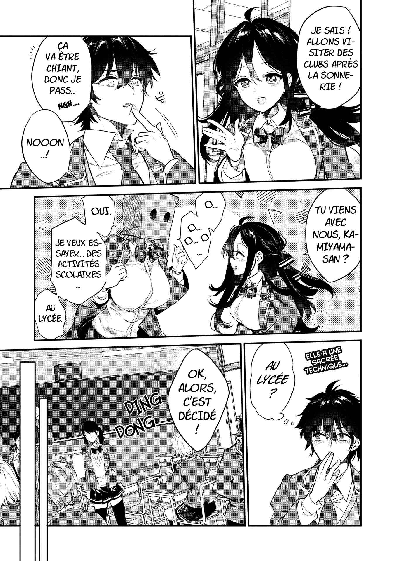 Kamiyama-san no Kamibukuro no Naka ni wa Chapter 4 - Page 9