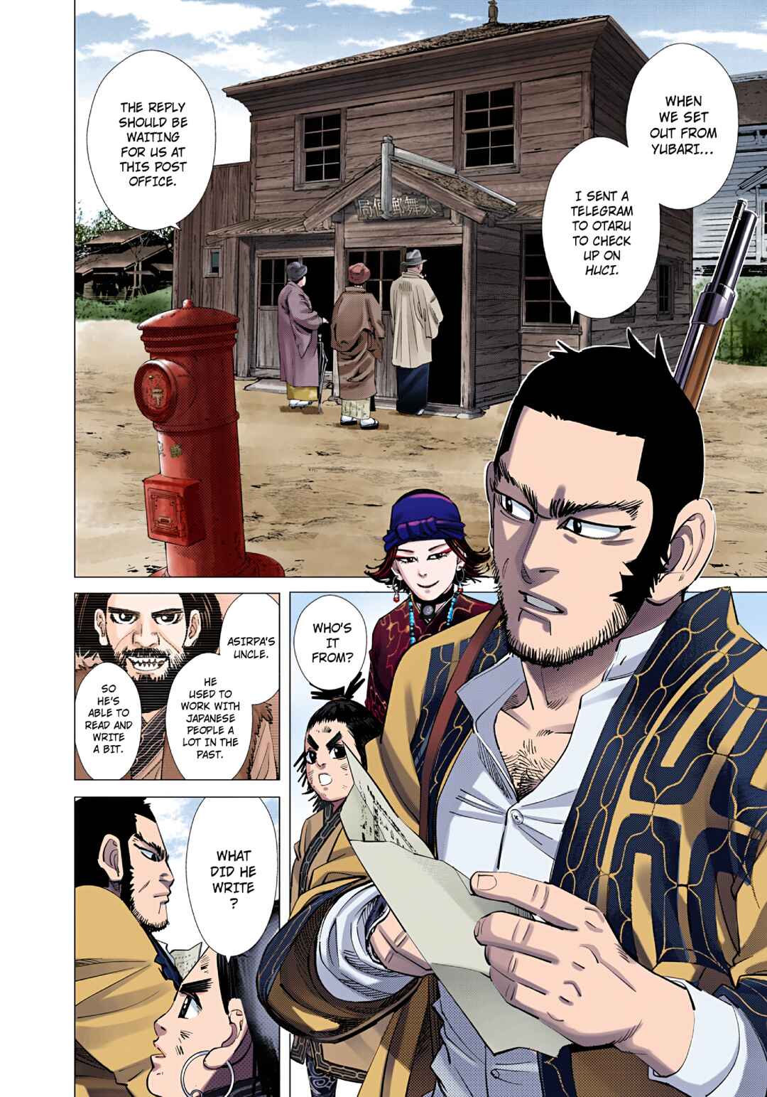Golden Kamuy (Official Colored) Chapter 102 - Page 2