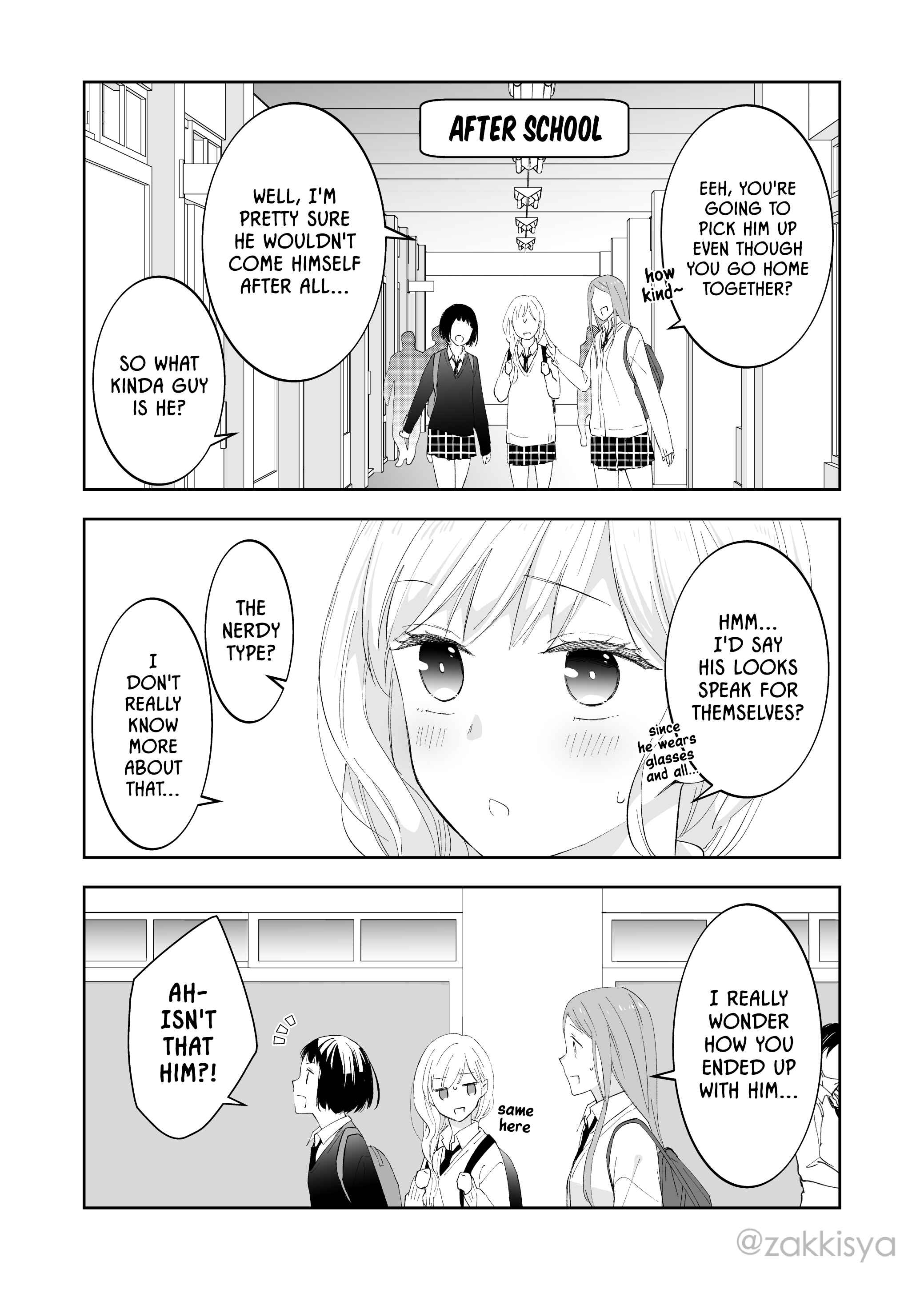 The World Will Be Destroyed Tomorrow, so I Want to Rub Your Boobs Chapter 4 - Page 2