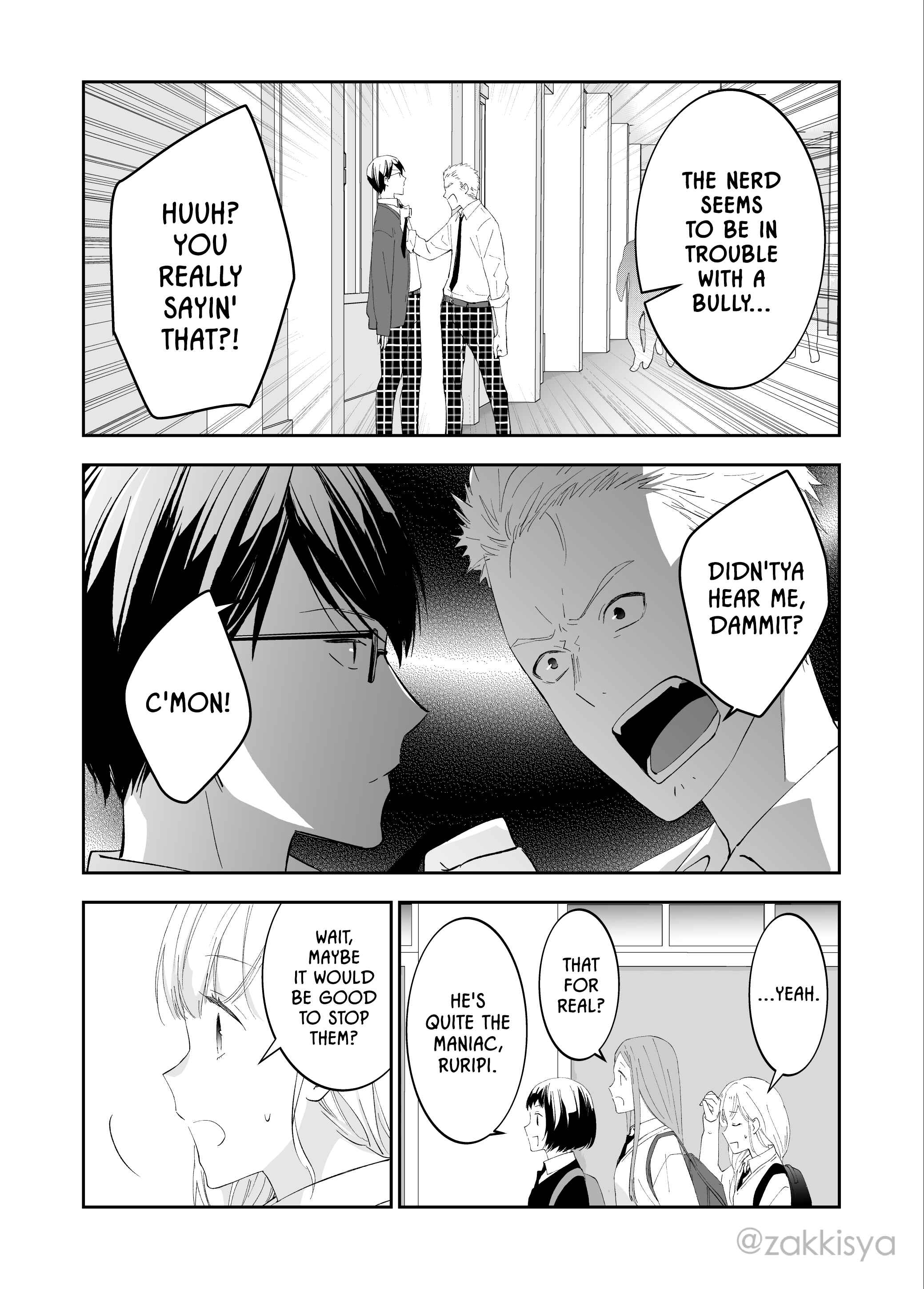 The World Will Be Destroyed Tomorrow, so I Want to Rub Your Boobs Chapter 4 - Page 3